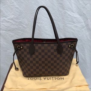 Authentic Louis Vuitton Neverfull PM Damier